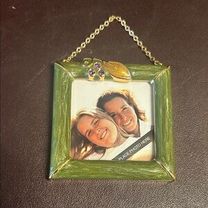 Green and Gold Decorative Photo Frame